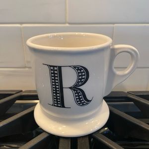 Anthropologie Monogram/Letter “R” Mug